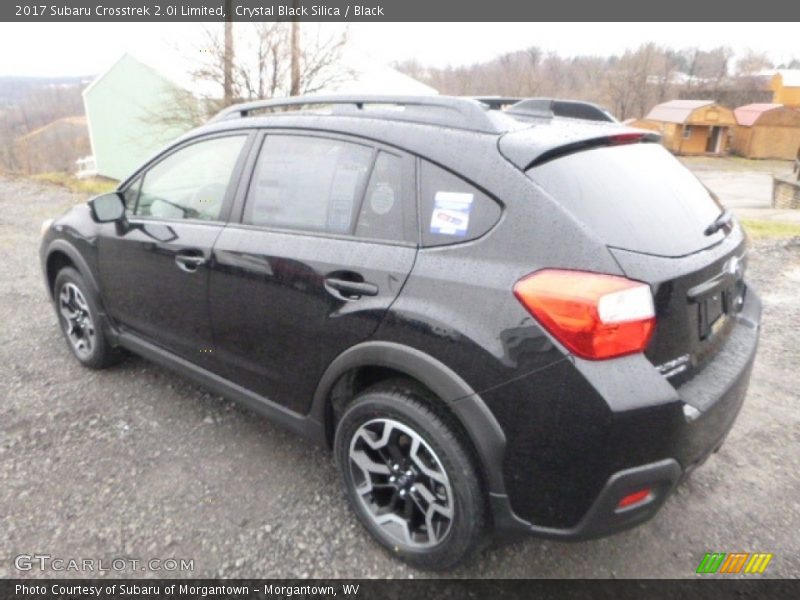 Crystal Black Silica / Black 2017 Subaru Crosstrek 2.0i Limited