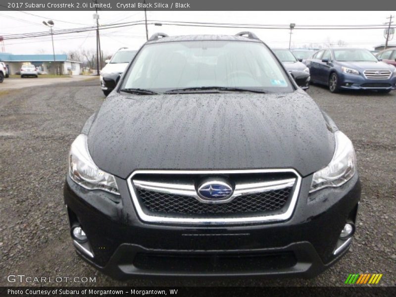 Crystal Black Silica / Black 2017 Subaru Crosstrek 2.0i Limited