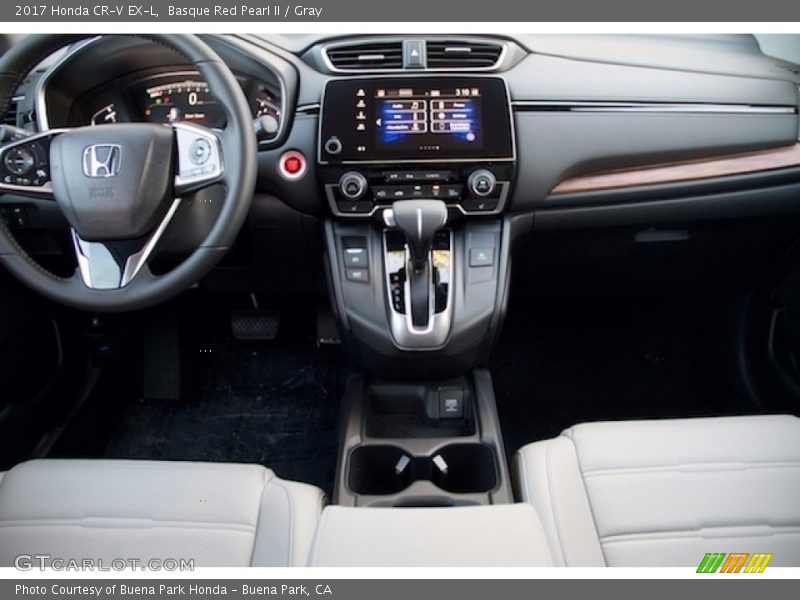 Dashboard of 2017 CR-V EX-L