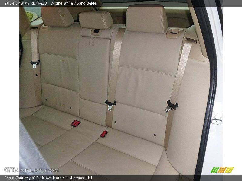 Alpine White / Sand Beige 2014 BMW X3 xDrive28i