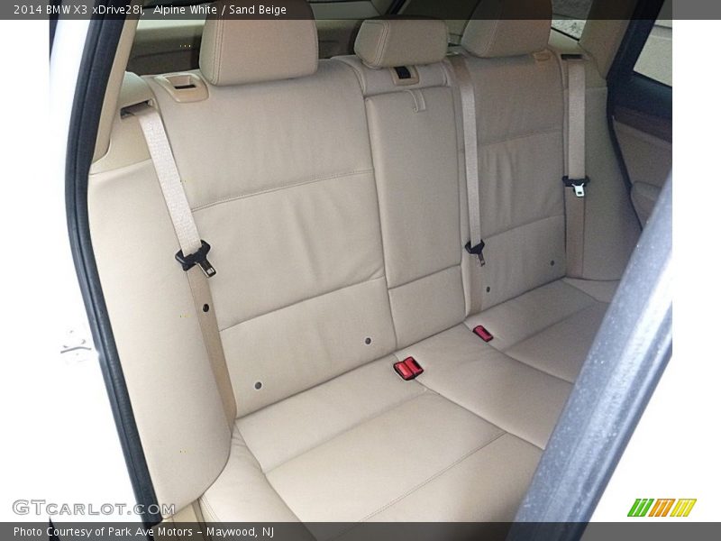 Alpine White / Sand Beige 2014 BMW X3 xDrive28i