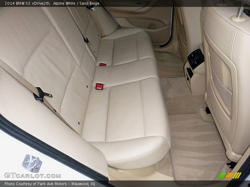 Alpine White / Sand Beige 2014 BMW X3 xDrive28i