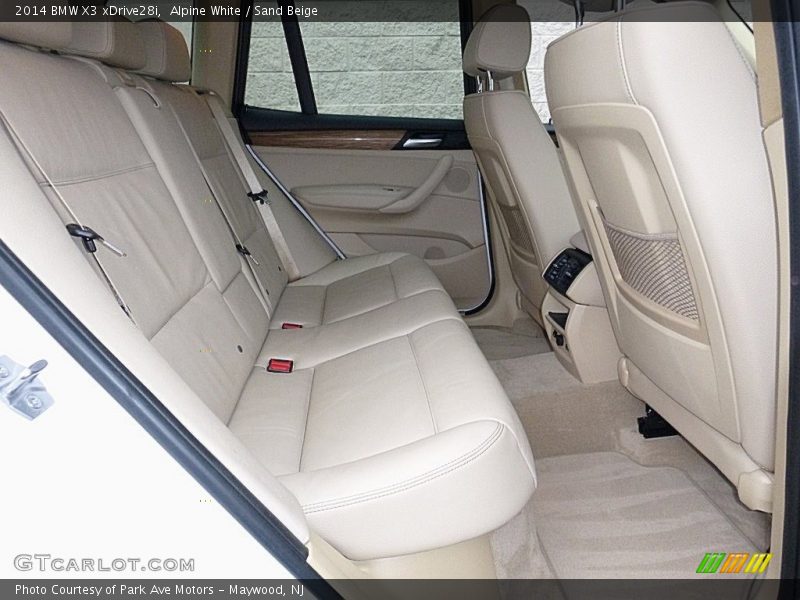 Alpine White / Sand Beige 2014 BMW X3 xDrive28i