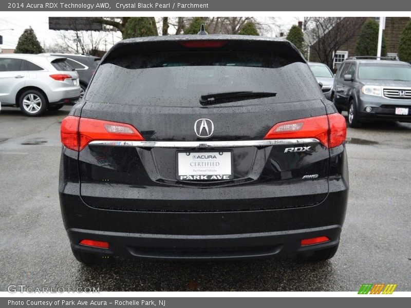 Crystal Black Pearl / Parchment 2014 Acura RDX Technology AWD