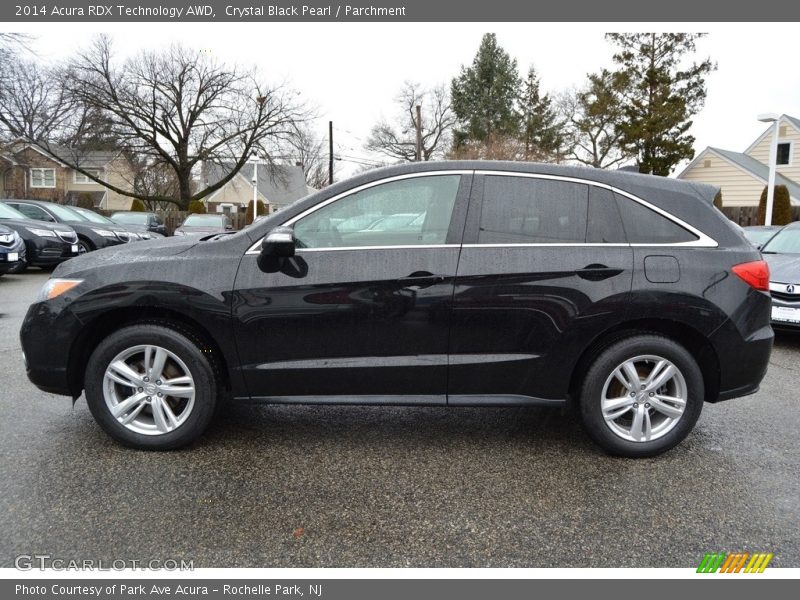 Crystal Black Pearl / Parchment 2014 Acura RDX Technology AWD