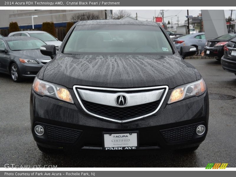 Crystal Black Pearl / Parchment 2014 Acura RDX Technology AWD