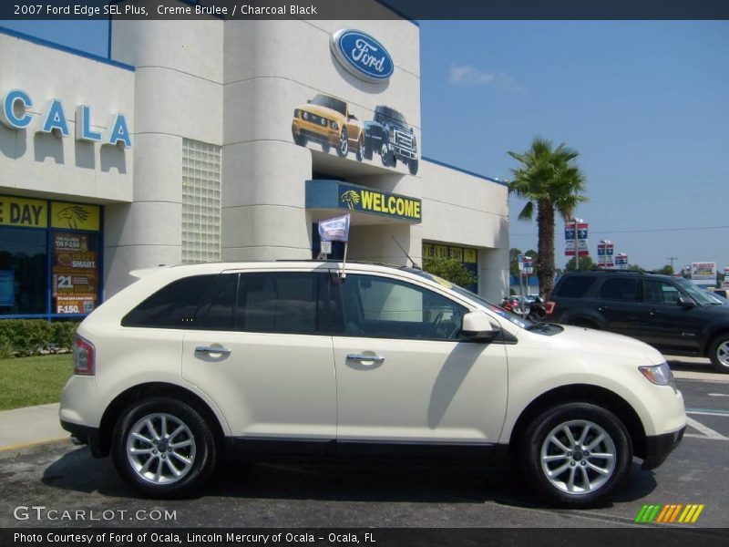Creme Brulee / Charcoal Black 2007 Ford Edge SEL Plus