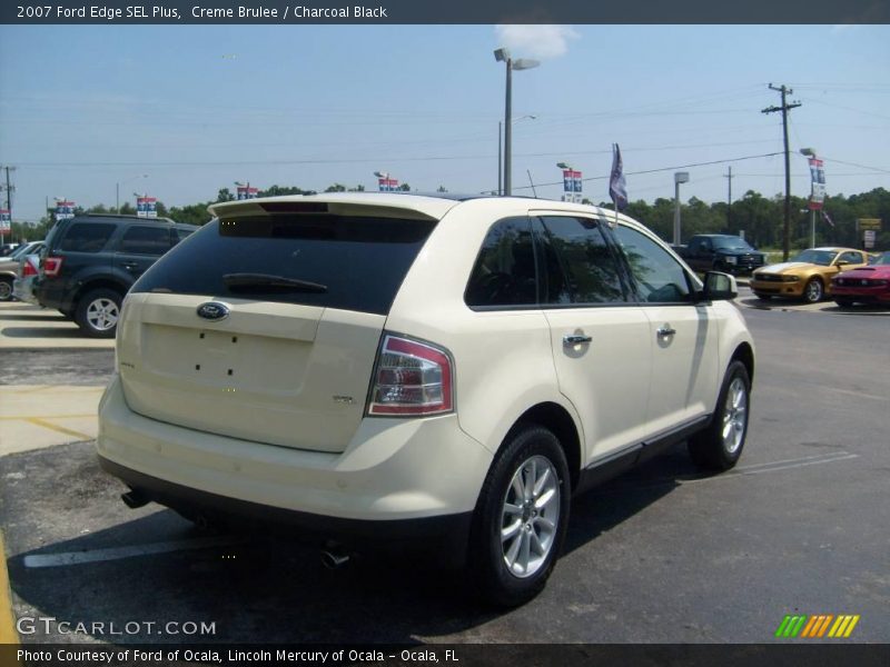 Creme Brulee / Charcoal Black 2007 Ford Edge SEL Plus