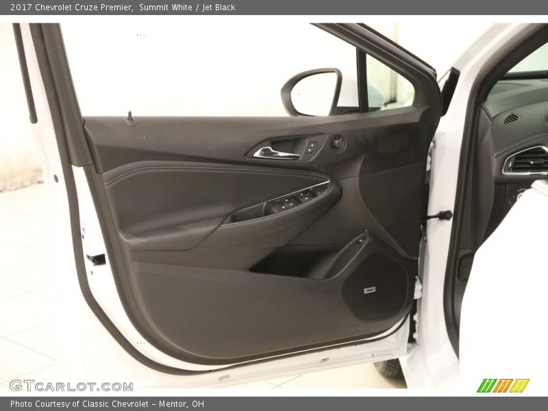 Summit White / Jet Black 2017 Chevrolet Cruze Premier