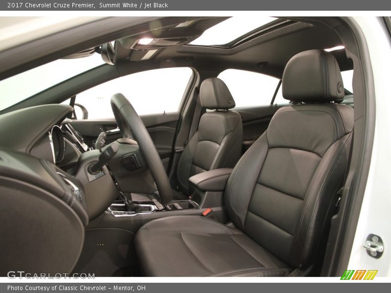 Summit White / Jet Black 2017 Chevrolet Cruze Premier