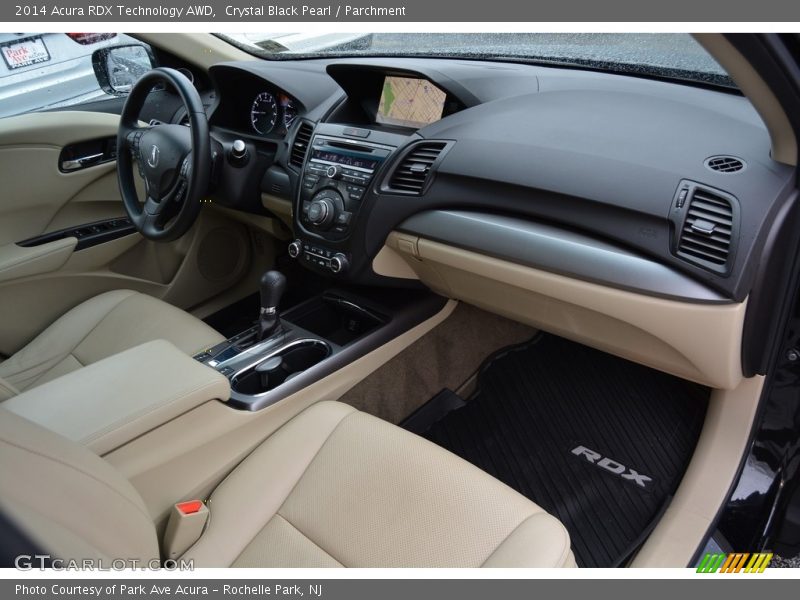 Crystal Black Pearl / Parchment 2014 Acura RDX Technology AWD