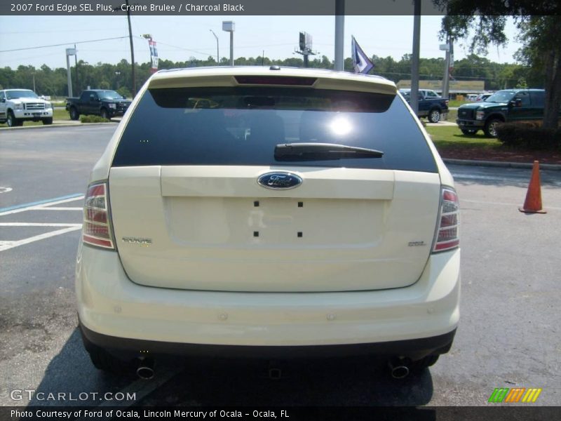 Creme Brulee / Charcoal Black 2007 Ford Edge SEL Plus