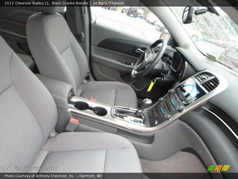 Black Granite Metallic / Jet Black/Titanium 2013 Chevrolet Malibu LS