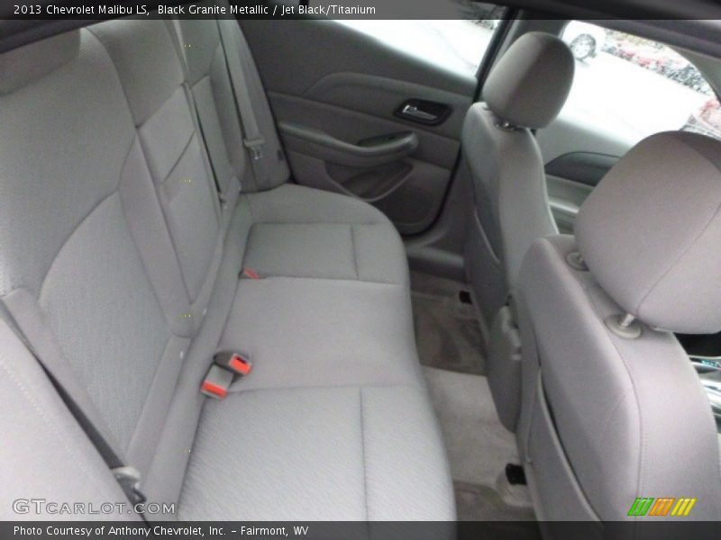 Black Granite Metallic / Jet Black/Titanium 2013 Chevrolet Malibu LS