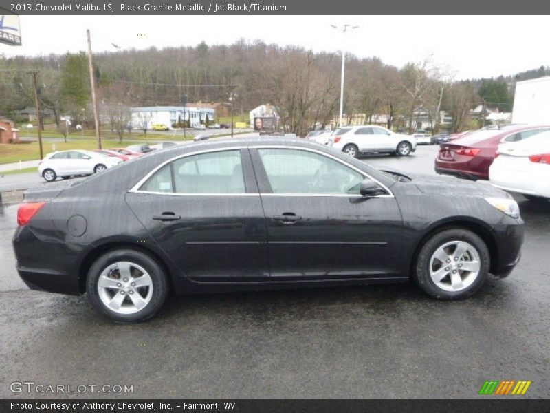 Black Granite Metallic / Jet Black/Titanium 2013 Chevrolet Malibu LS