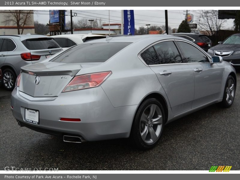 Silver Moon / Ebony 2013 Acura TL SH-AWD Technology