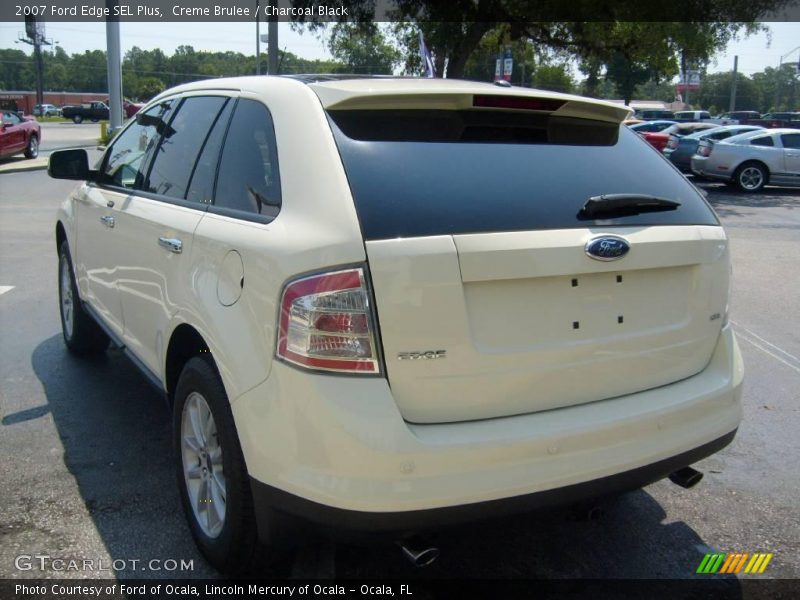 Creme Brulee / Charcoal Black 2007 Ford Edge SEL Plus