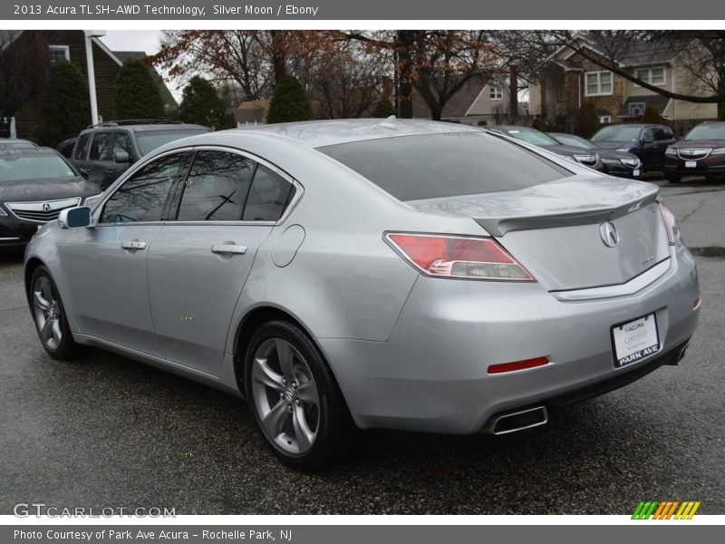Silver Moon / Ebony 2013 Acura TL SH-AWD Technology