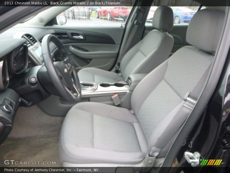 Black Granite Metallic / Jet Black/Titanium 2013 Chevrolet Malibu LS