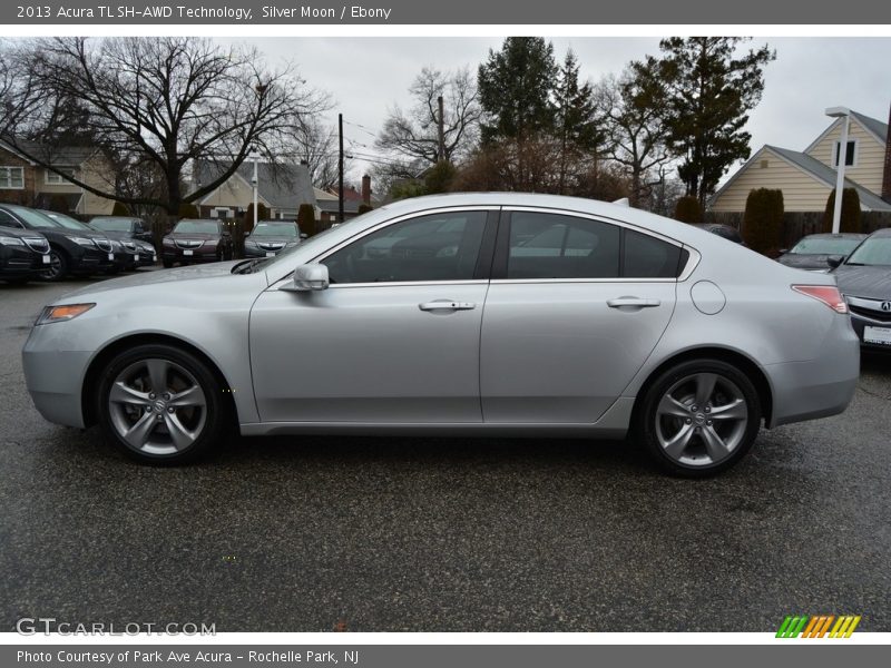 Silver Moon / Ebony 2013 Acura TL SH-AWD Technology