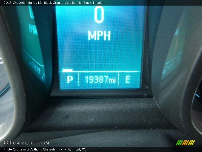 Black Granite Metallic / Jet Black/Titanium 2013 Chevrolet Malibu LS