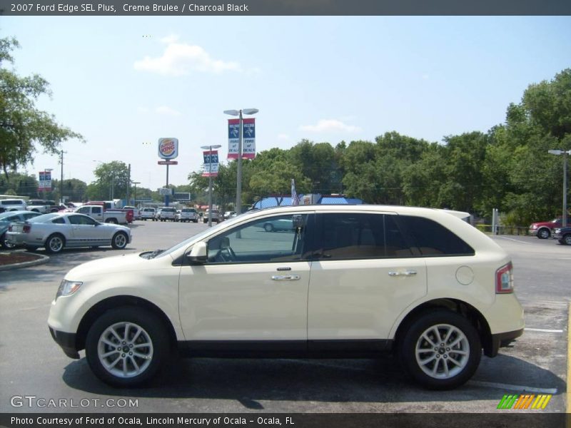 Creme Brulee / Charcoal Black 2007 Ford Edge SEL Plus