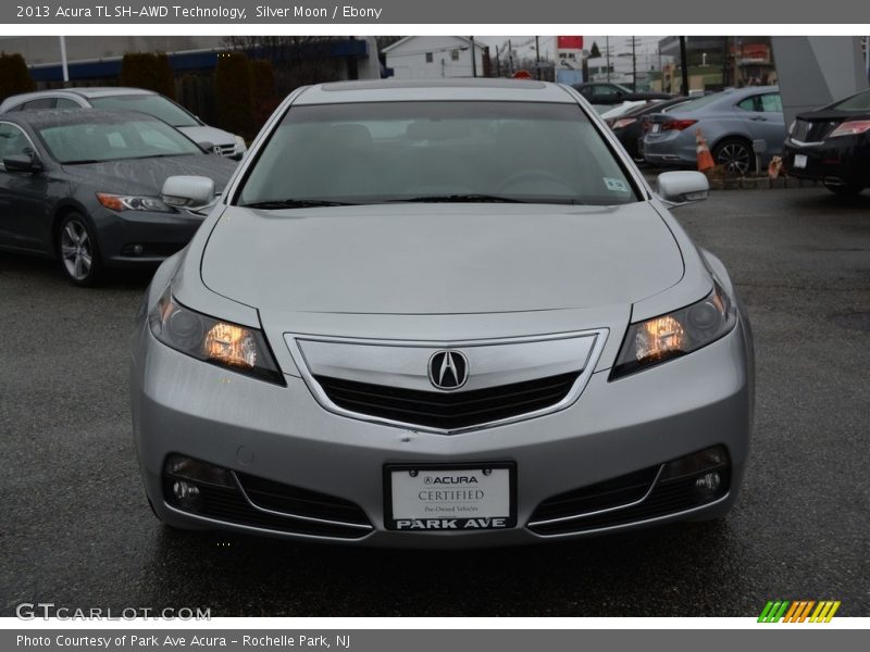Silver Moon / Ebony 2013 Acura TL SH-AWD Technology