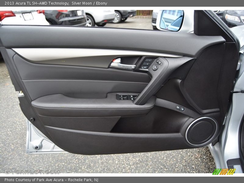 Silver Moon / Ebony 2013 Acura TL SH-AWD Technology