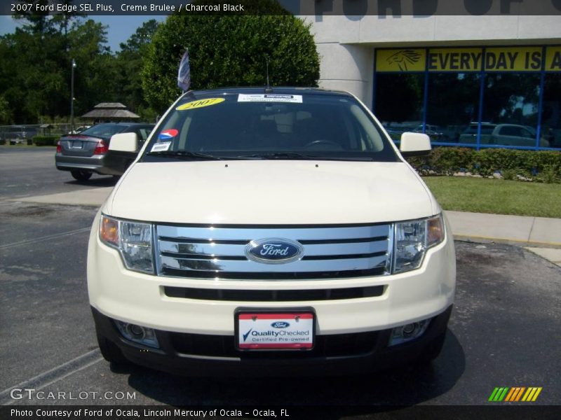 Creme Brulee / Charcoal Black 2007 Ford Edge SEL Plus