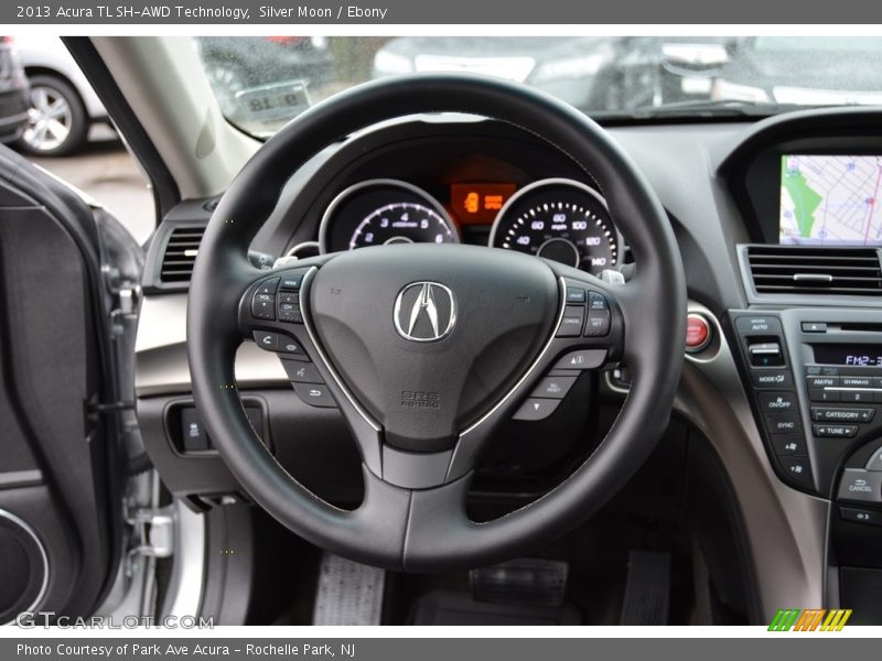 Silver Moon / Ebony 2013 Acura TL SH-AWD Technology