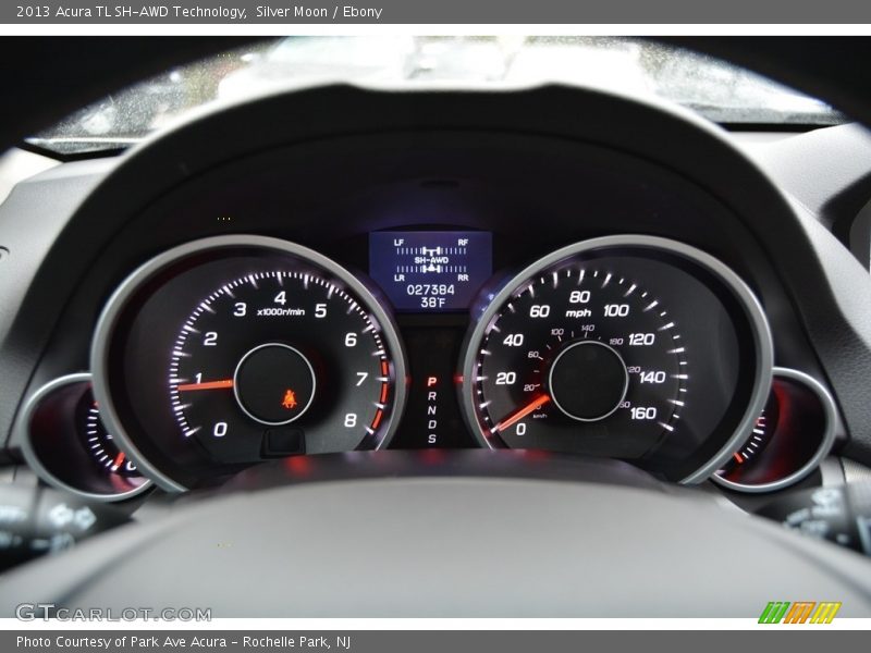 Silver Moon / Ebony 2013 Acura TL SH-AWD Technology