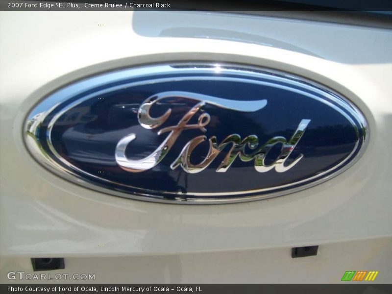 Creme Brulee / Charcoal Black 2007 Ford Edge SEL Plus