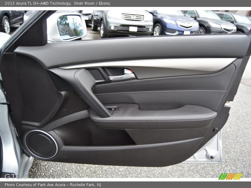 Silver Moon / Ebony 2013 Acura TL SH-AWD Technology