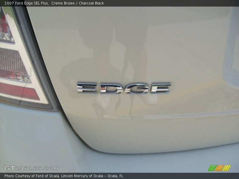 Creme Brulee / Charcoal Black 2007 Ford Edge SEL Plus