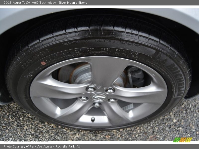 Silver Moon / Ebony 2013 Acura TL SH-AWD Technology