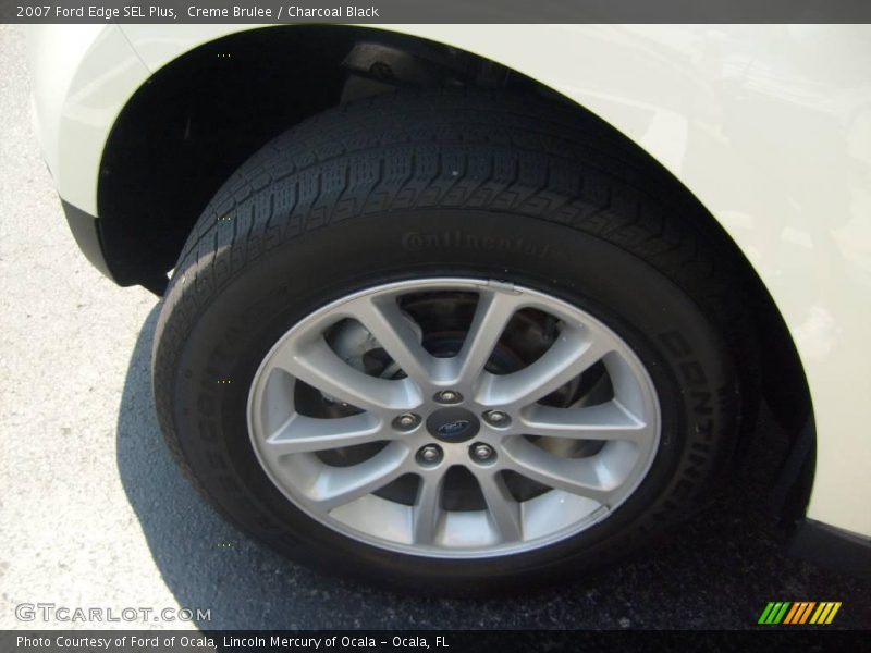 Creme Brulee / Charcoal Black 2007 Ford Edge SEL Plus