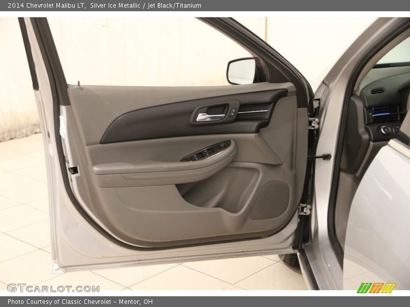Silver Ice Metallic / Jet Black/Titanium 2014 Chevrolet Malibu LT