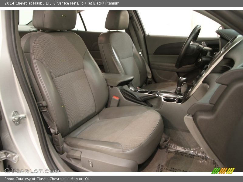 Silver Ice Metallic / Jet Black/Titanium 2014 Chevrolet Malibu LT
