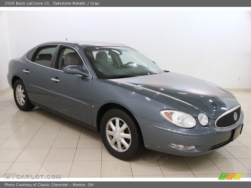 Slatestone Metallic / Gray 2006 Buick LaCrosse CX