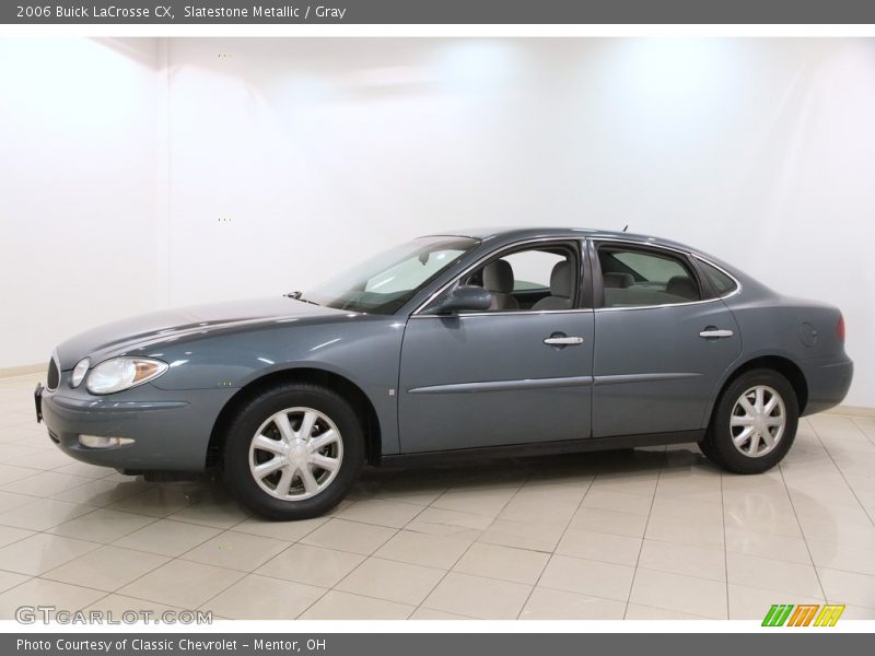 Slatestone Metallic / Gray 2006 Buick LaCrosse CX