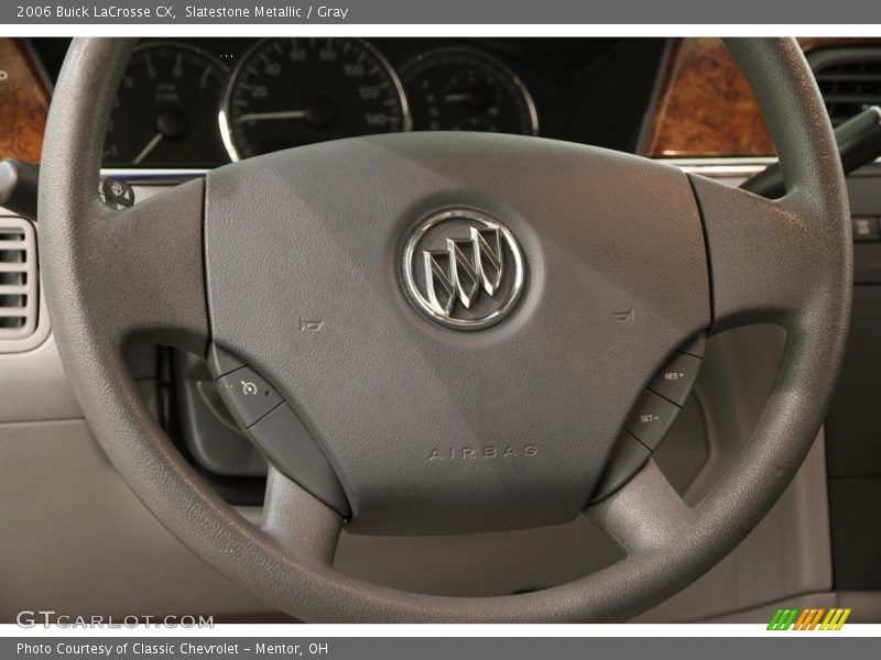 Slatestone Metallic / Gray 2006 Buick LaCrosse CX