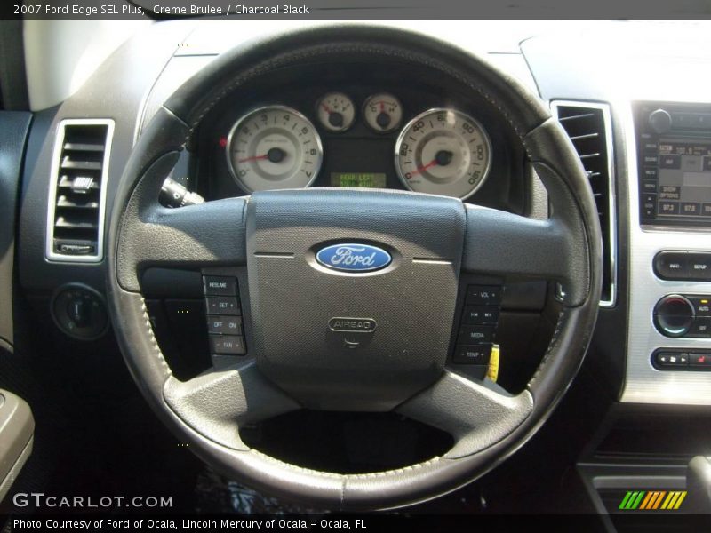 Creme Brulee / Charcoal Black 2007 Ford Edge SEL Plus
