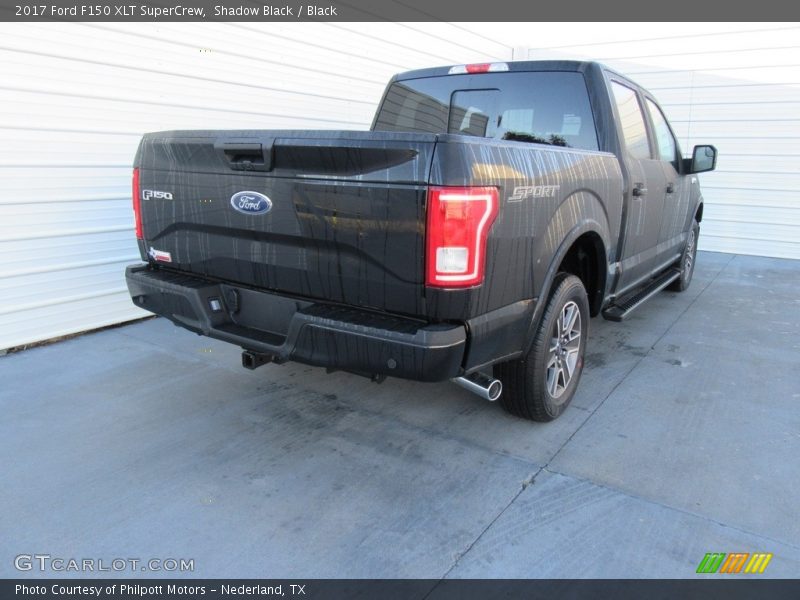 Shadow Black / Black 2017 Ford F150 XLT SuperCrew
