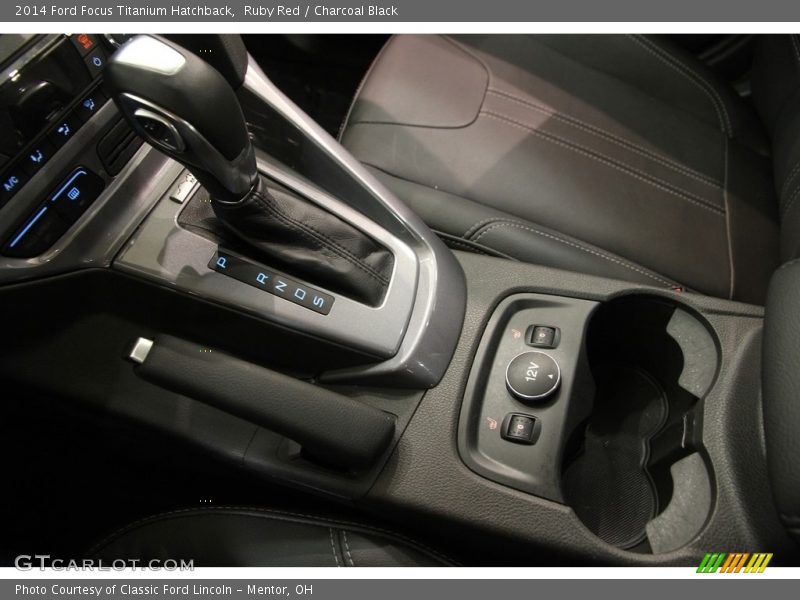 Ruby Red / Charcoal Black 2014 Ford Focus Titanium Hatchback