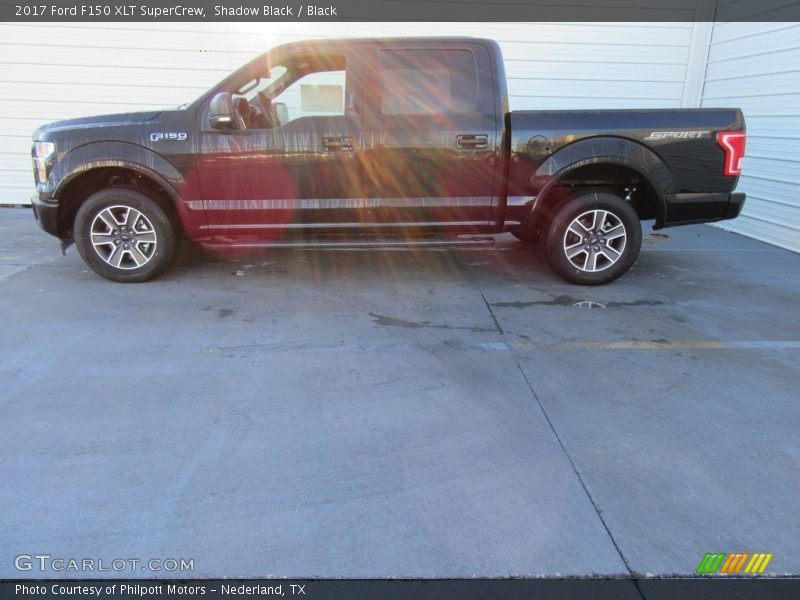 Shadow Black / Black 2017 Ford F150 XLT SuperCrew