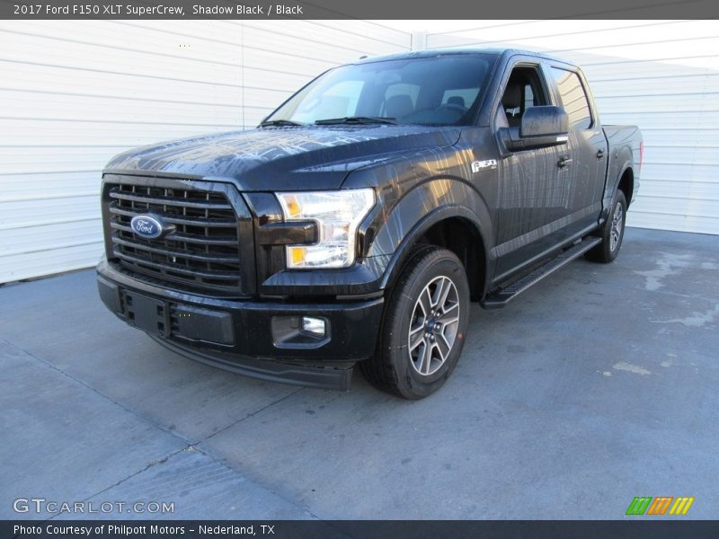 Shadow Black / Black 2017 Ford F150 XLT SuperCrew