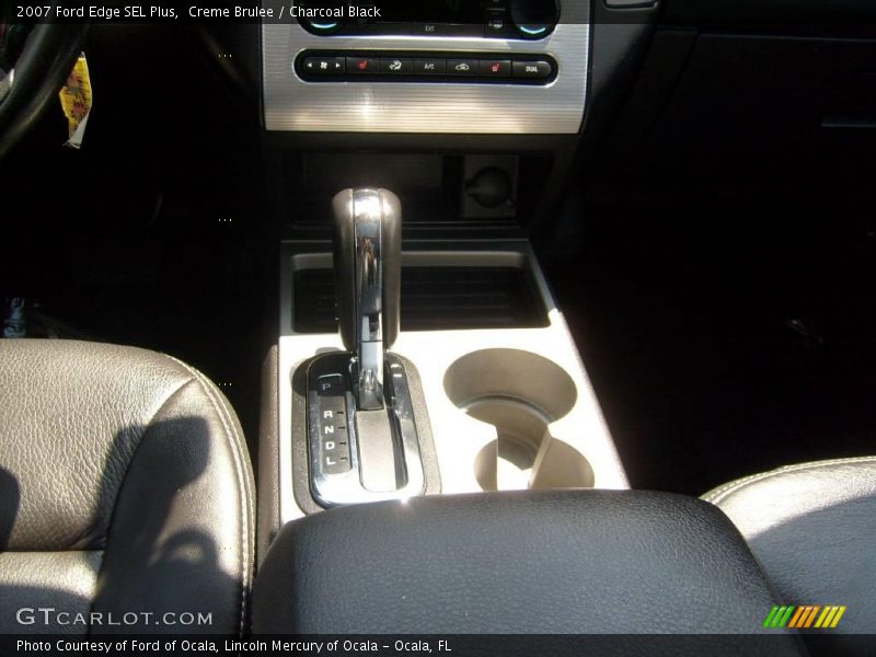 Creme Brulee / Charcoal Black 2007 Ford Edge SEL Plus