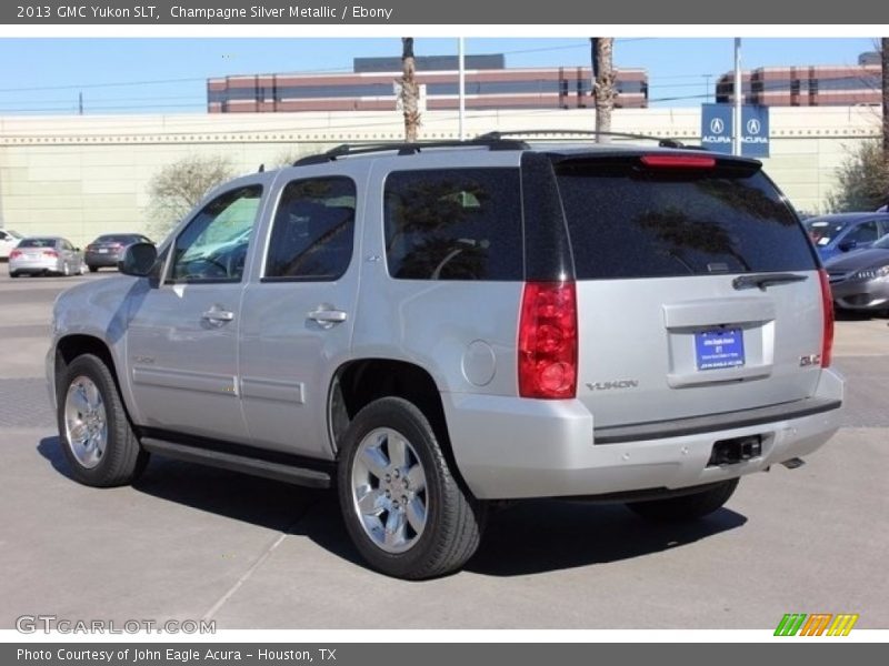 Champagne Silver Metallic / Ebony 2013 GMC Yukon SLT