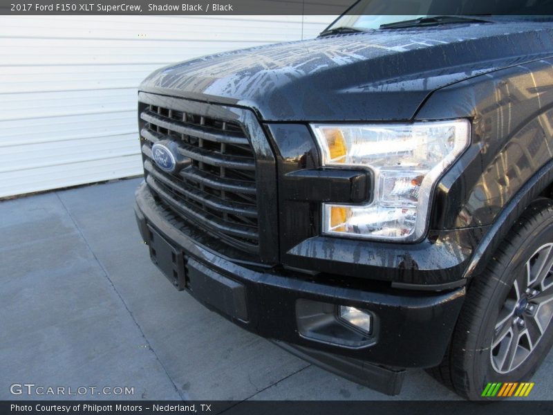 Shadow Black / Black 2017 Ford F150 XLT SuperCrew