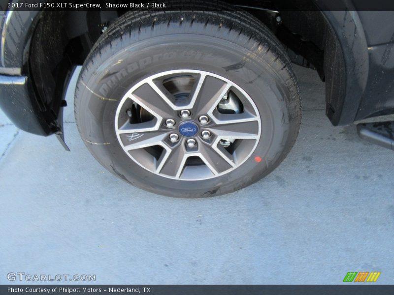Shadow Black / Black 2017 Ford F150 XLT SuperCrew